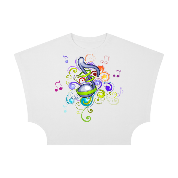 Music in the Air Women’s Boxy Cropped T-Shirt