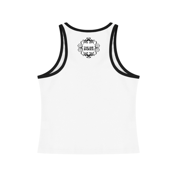 Music in the Air Women's Color Block Cropped Tank Top