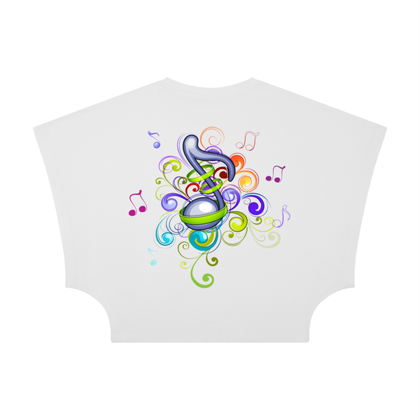 Music in the Air Women’s Boxy Cropped T-Shirt