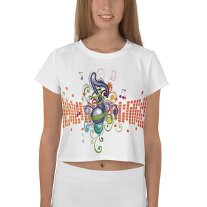 Music Vibe Crop Tee