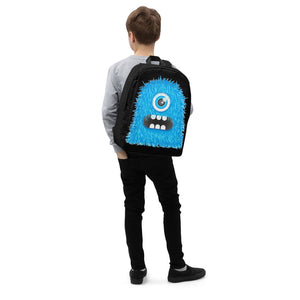 Monster Blue Minimalist Backpack