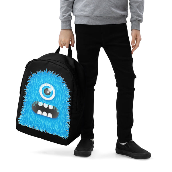 Monster Blue Minimalist Backpack