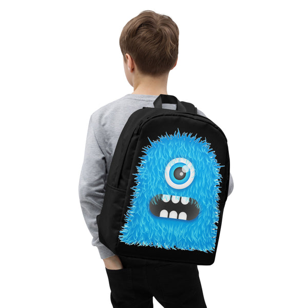 Monster Blue Minimalist Backpack