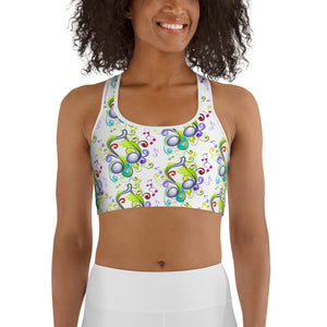 Music in Color Sports Bra