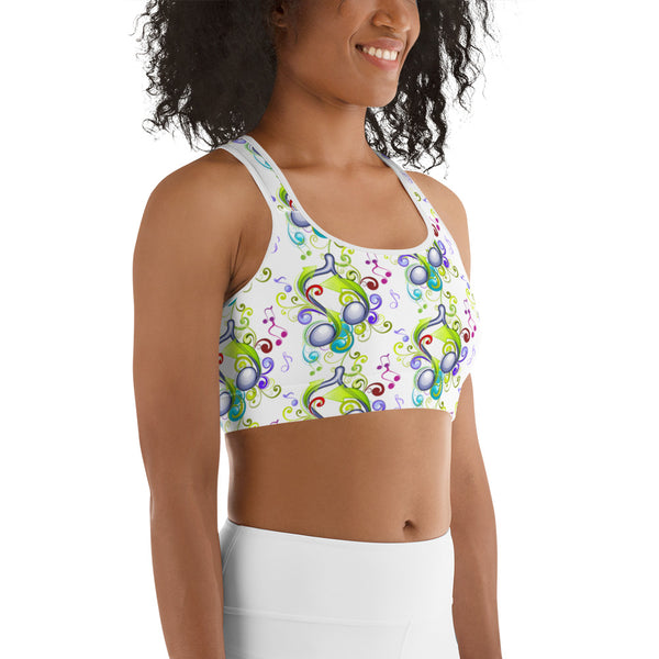 Music in Color Sports Bra