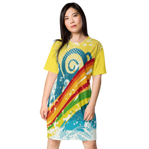 Island T-shirt dress