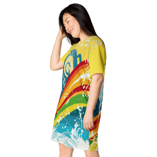 Island T-shirt dress