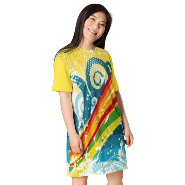 Island T-shirt dress