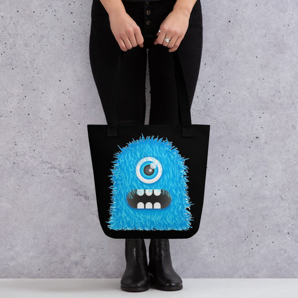 Monster Blue Tote bag