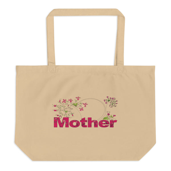 Mother Large organic tote bag