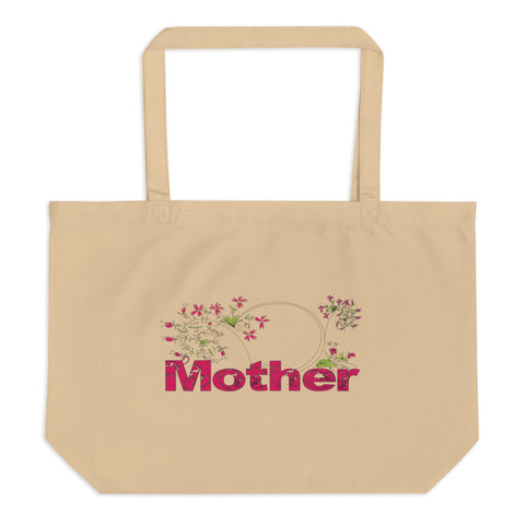 Mother Large organic tote bag