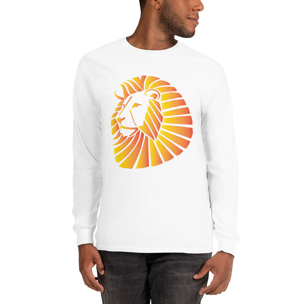 Sunset Lion Men’s Long Sleeve Shirt