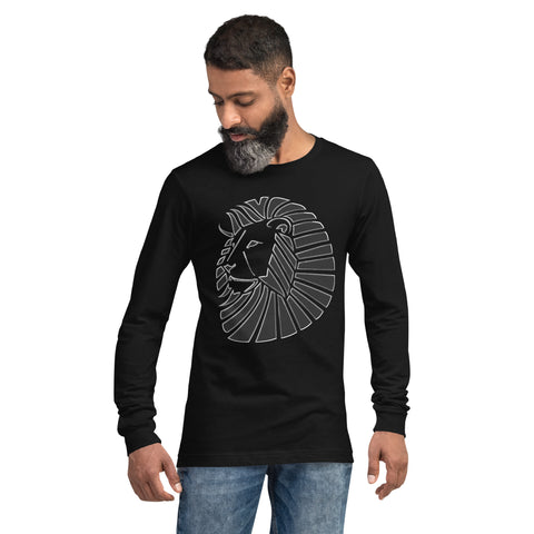 Chrome Lion Men's Long Sleeve Tee