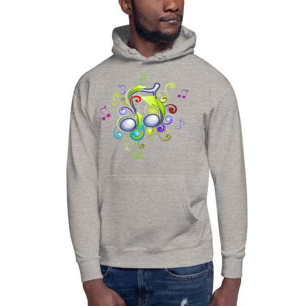 Music in Color Unisex Hoodie - M