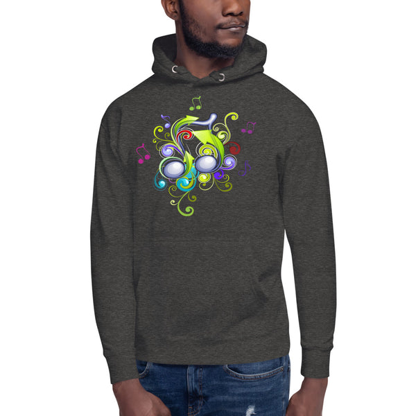 Music in Color Unisex Hoodie - M