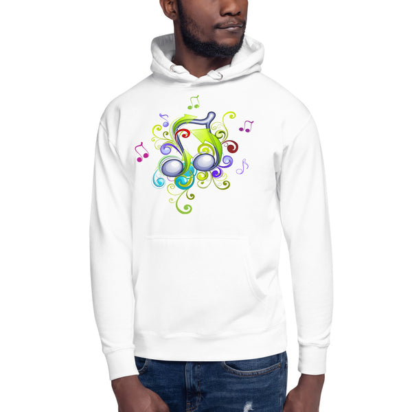 Music in Color Unisex Hoodie - M