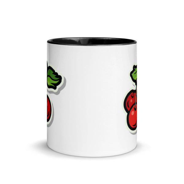 Cherries Mug with Color Inside