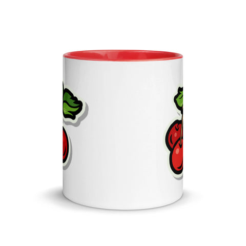 Cherries Mug with Color Inside