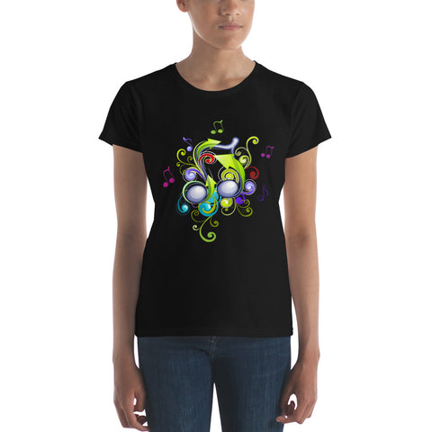 Music in Color Women's short sleeve t-shirt