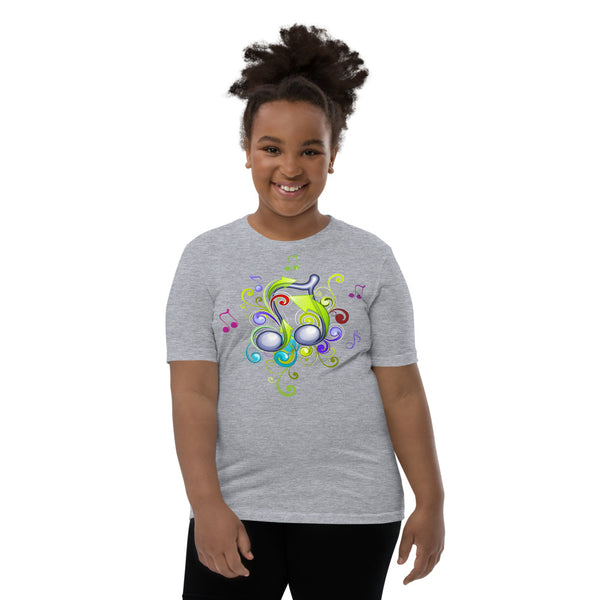 Music in Color Girl's Short Sleeve T-Shirt