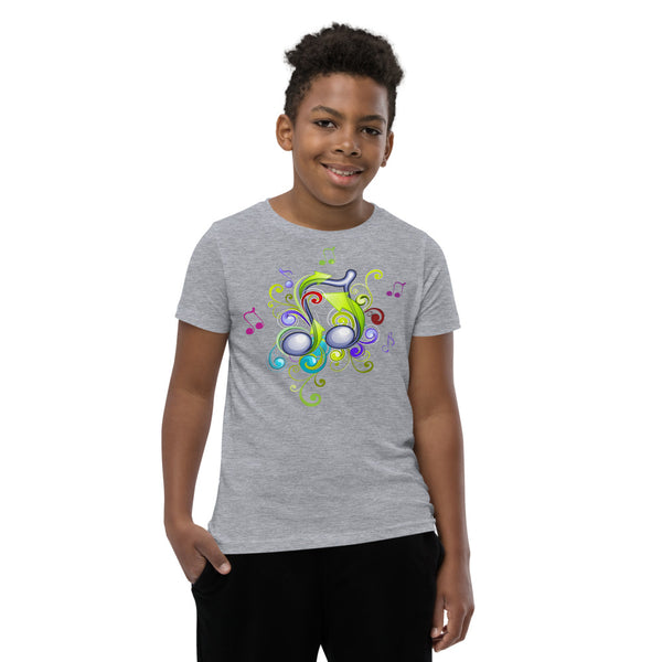 Music in Color Boy's Short Sleeve T-Shirt