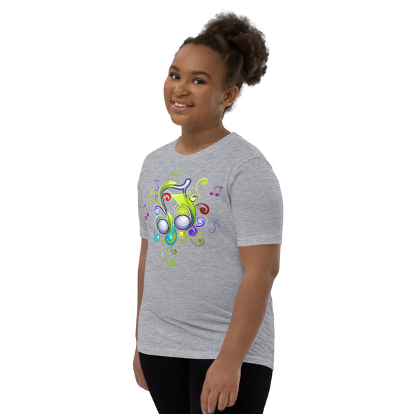 Music in Color Girl's Short Sleeve T-Shirt