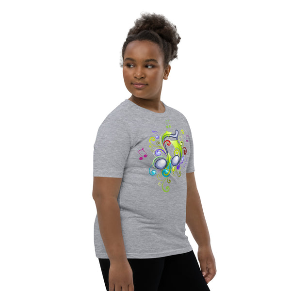 Music in Color Girl's Short Sleeve T-Shirt