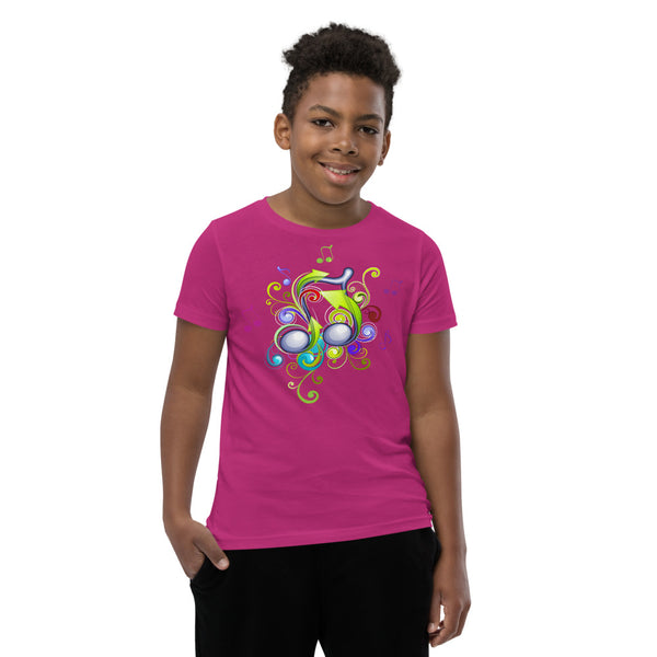 Music in Color Boy's Short Sleeve T-Shirt