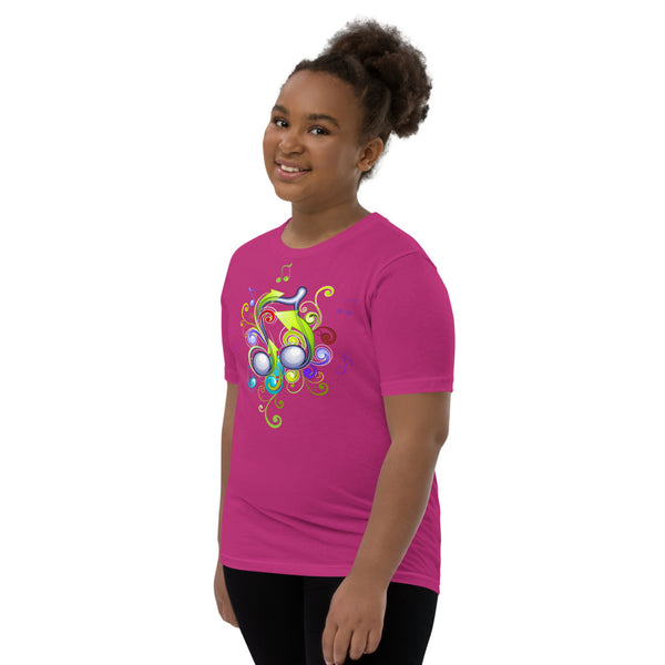 Music in Color Girl's Short Sleeve T-Shirt