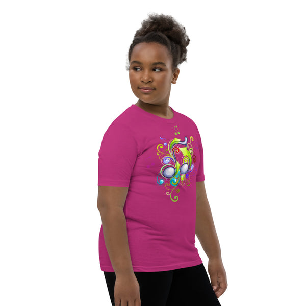 Music in Color Girl's Short Sleeve T-Shirt