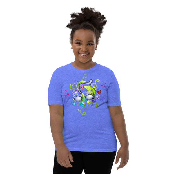 Music in Color Girl's Short Sleeve T-Shirt