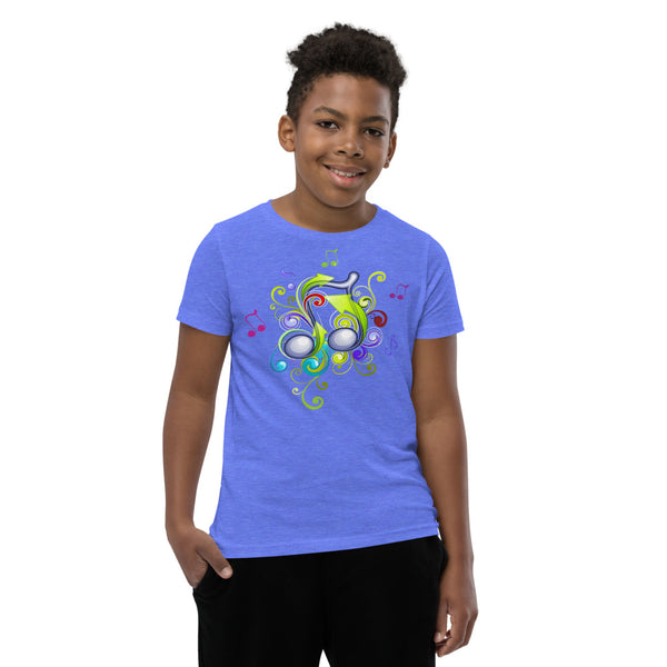 Music in Color Boy's Short Sleeve T-Shirt