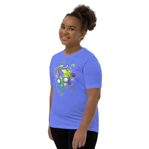 Music in Color Girl's Short Sleeve T-Shirt