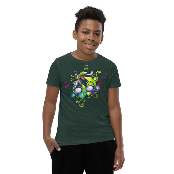 Music in Color Boy's Short Sleeve T-Shirt