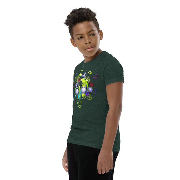 Music in Color Boy's Short Sleeve T-Shirt