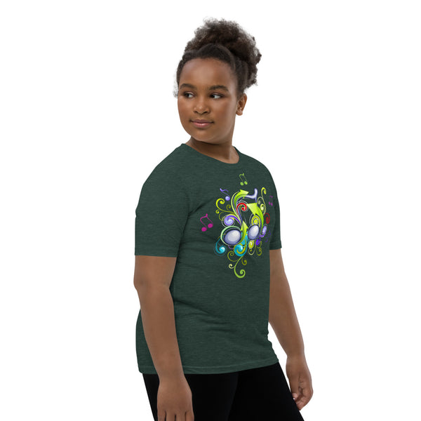 Music in Color Girl's Short Sleeve T-Shirt