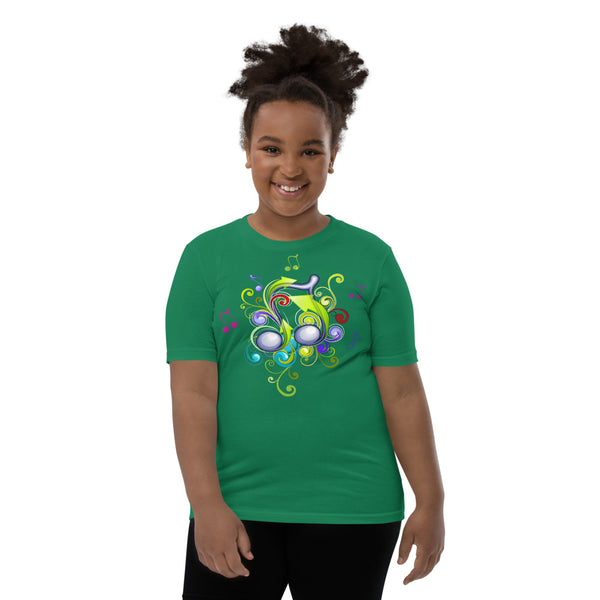 Music in Color Girl's Short Sleeve T-Shirt