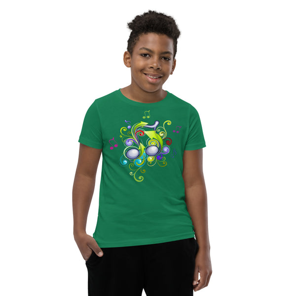 Music in Color Boy's Short Sleeve T-Shirt