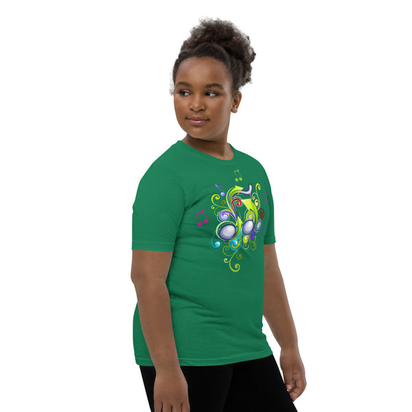 Music in Color Girl's Short Sleeve T-Shirt