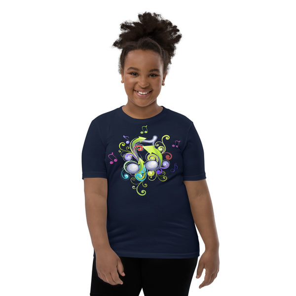 Music in Color Girl's Short Sleeve T-Shirt