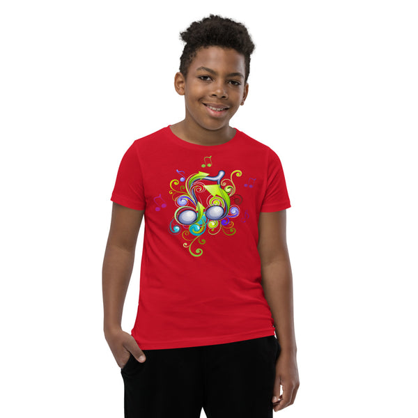 Music in Color Boy's Short Sleeve T-Shirt