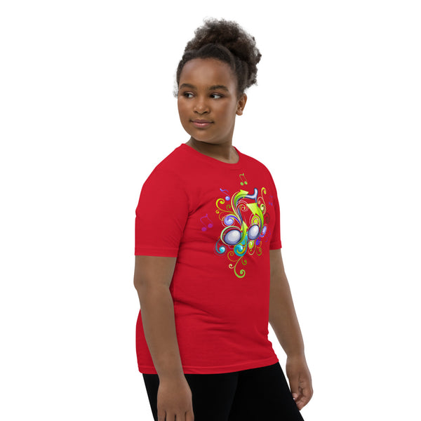 Music in Color Girl's Short Sleeve T-Shirt