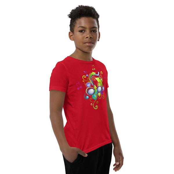 Music in Color Boy's Short Sleeve T-Shirt