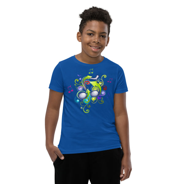 Music in Color Boy's Short Sleeve T-Shirt