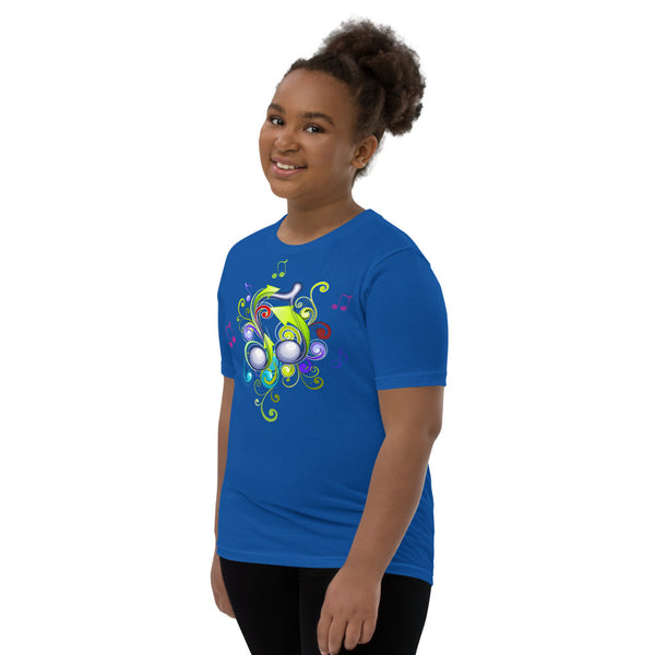 Music in Color Girl's Short Sleeve T-Shirt