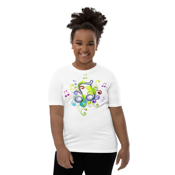 Music in Color Girl's Short Sleeve T-Shirt