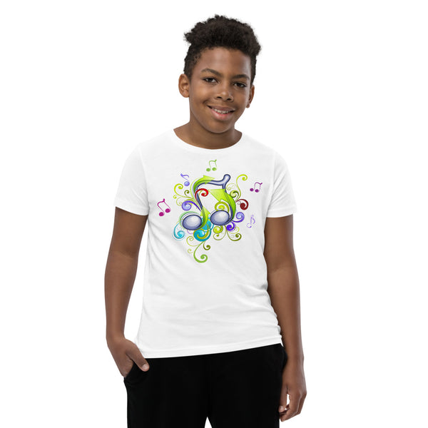 Music in Color Boy's Short Sleeve T-Shirt