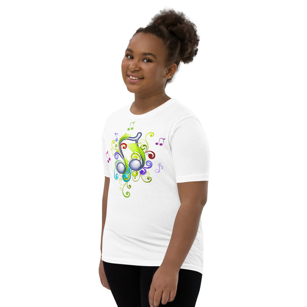 Music in Color Girl's Short Sleeve T-Shirt