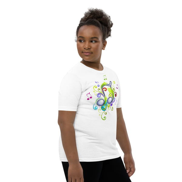 Music in Color Girl's Short Sleeve T-Shirt